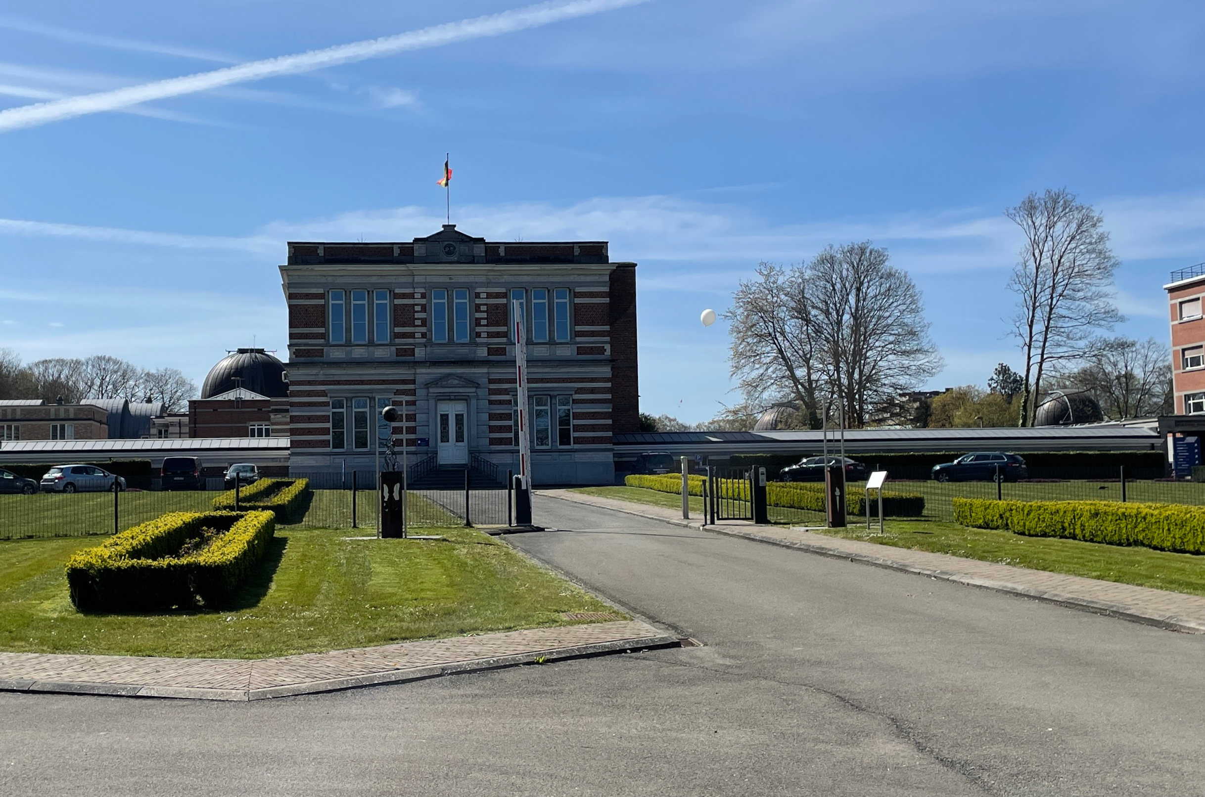 Stratospheric balloon launch at the Royal Meteorological Institute (22/04/2021).